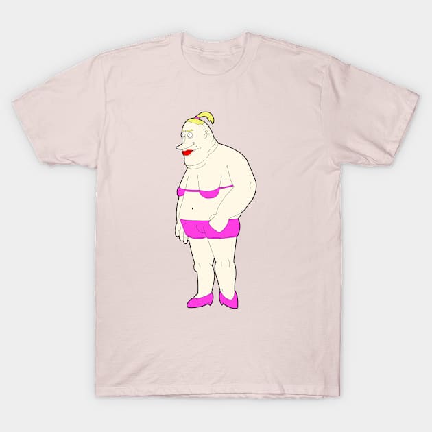 Fat Hooker T-Shirt by Dubschin